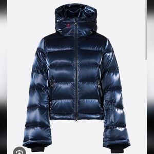 Perfect Moment Polar Flare Ski Jacket Liquid Blue